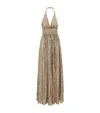 Dolce & Gabbana Sequin-detail Maxi Dress In Multi