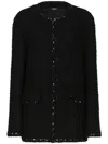 Dolce & Gabbana Verzierte Jacke In Black