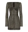 Dolce & Gabbana Sequin-embellished Bustier Minidress