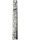 Dolce & Gabbana Sequin-embellished Scarf In Silver