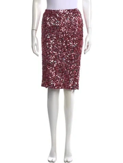 Pre-owned Dolce & Gabbana Sequin Embellishments Mini Skirt