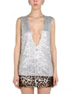 DOLCE & GABBANA SEQUIN TOP