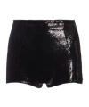 Dolce & Gabbana Sequined High Rise Hot Pants