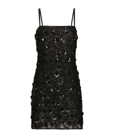 DOLCE & GABBANA SEQUINED SHORT DRESS