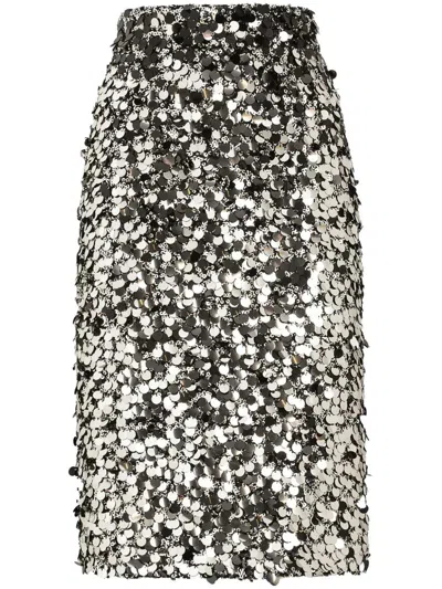 DOLCE & GABBANA SEQUINED SKIRT
