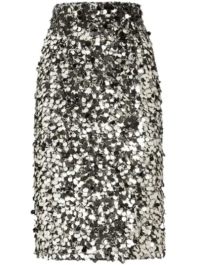 DOLCE & GABBANA SEQUINED SKIRT