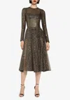 Dolce & Gabbana Sequined Strapless Mini Dress In Gold