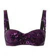 Dolce & Gabbana Sequinned Bra