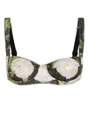 Dolce & Gabbana Sequinned Bra In Black