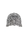 Dolce & Gabbana Sequinned Cap In Gray