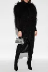 Dolce & Gabbana Micro Sequin-embellished Tulle Midi Dress In Black