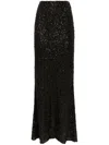 Dolce & Gabbana Sequinned Mermaid Maxi Skirt In Black