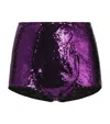 Dolce & Gabbana Sequinned Micro Shorts