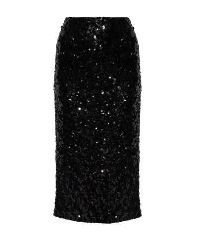 Dolce & Gabbana Sequinned Pencil Midi Skirt