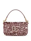 Dolce & Gabbana Sequinned Tote Bag In Pink