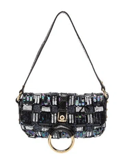 Pre-owned Dolce & Gabbana Sequins Shoulder Bag In Multi