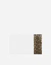 Dolce & Gabbana Set 2 Cotton Sateen Pillowcases In Animal Print