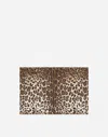 Dolce & Gabbana Set 2 Cotton Sateen Pillowcases In Animal Print