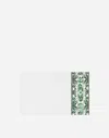 Dolce & Gabbana Set 2 Cotton Sateen Pillowcases In Green