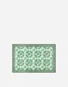 Dolce & Gabbana Set 2 Cotton Sateen Pillowcases In Green