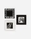 Dolce & Gabbana Set 3 Porcelain Trinket Trays In マルチカラー