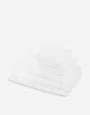 Dolce & Gabbana Set 5 Cotton Towels In Multicolor