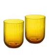 Dolce & Gabbana Hand-blown Murano Beverage Glasses Set 2