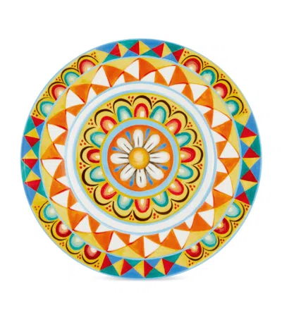 DOLCE & GABBANA SET OF 2 CARRETTO PLATES