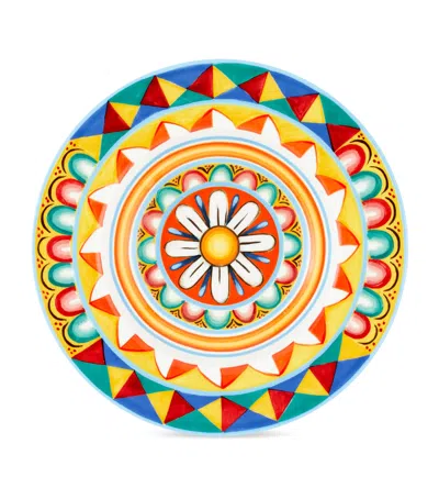 Dolce & Gabbana Set Of 2 Carretto Plates