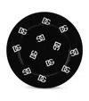 Dolce & Gabbana Set Of 2 Dg Millenials Logo Plates
