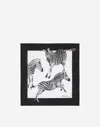 Dolce & Gabbana Set Of 2 Linen Napkins In Multicolor