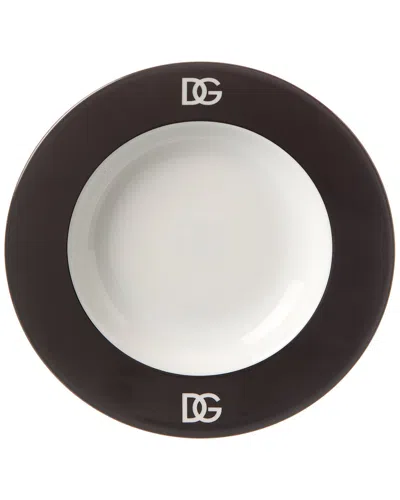 Dolce & Gabbana Set Of 2 Soup Bowls In Black