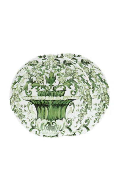 Dolce & Gabbana - Set Of 2 Soup Plates - Green