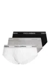 Dolce & Gabbana Set Of 3 Brando Briefs In Multicolour