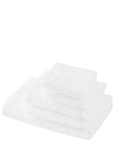 Dolce & Gabbana Set Of 5 Towels In Animal Print