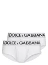 Dolce & Gabbana Set Of Two Briefs In White
