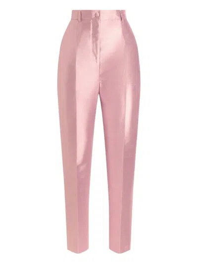 DOLCE & GABBANA SHANTUNG TROUSERS