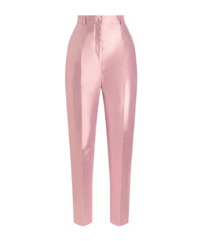 DOLCE & GABBANA SHANTUNG TROUSERS