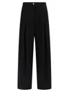 Dolce & Gabbana Women Wide-leg Cotton Jeans In Black