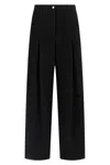 Dolce & Gabbana Women Wide-leg Cotton Jeans In Black