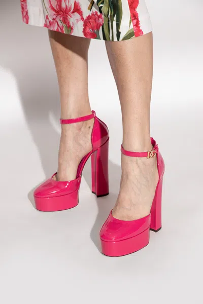 DOLCE & GABBANA DOLCE & GABBANA ‘SHARON’ PLATFORM PUMPS