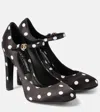Dolce & Gabbana Black Mary Jane Pumps In Black