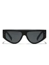 Dolce & Gabbana Sharped Sunglasses In Black