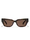 Dolce & Gabbana Dg Sharped  Sunglasses In Brown