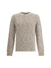 Dolce & Gabbana Fine-gauge Wool Crew Neck Pullover In Neutral