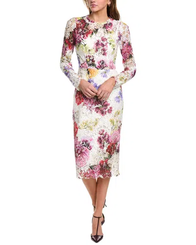 Dolce & Gabbana Sheath Dress In White
