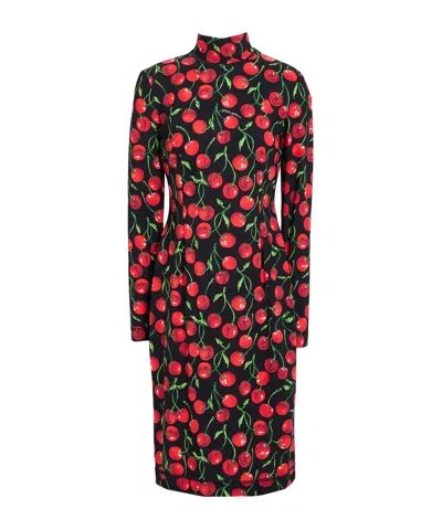 Dolce & Gabbana Sheath Dresses In Black