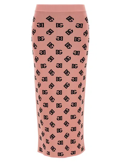 Dolce & Gabbana Sheath Skirt Skirts In Pink