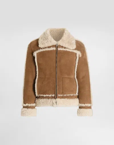 DOLCE & GABBANA SHEEPSKIN JACKET