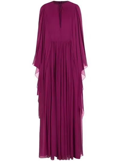 Dolce & Gabbana Sheer Gown In Pink
